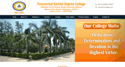 Desktop Screenshot of pmrlcollege.com